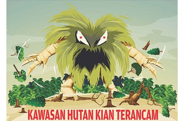 kawasan hutan kian terancam