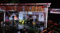 Jalan Letjen Suprapto Kelurahan Langkai,Palangkaraya,kafe terbakar