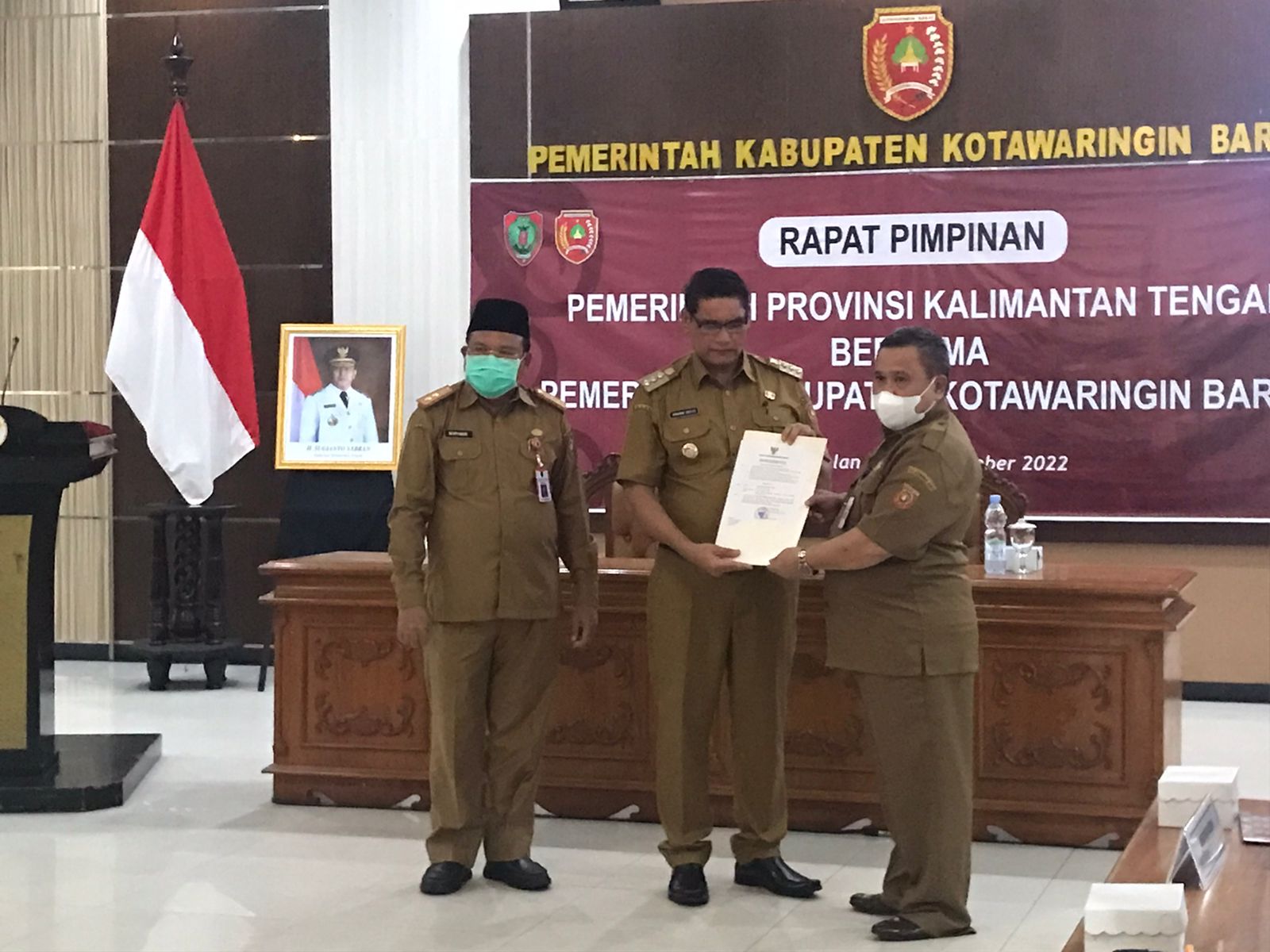 penyerahan sk plt