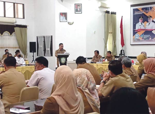 realisasi anggaran tak capai target