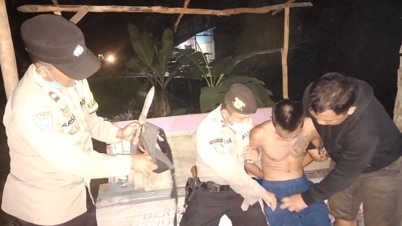 Desa Pulau Telo Baru,Kecamatan Selat Kabupaten Kapuas,Sajam,berita kapuas terbaru