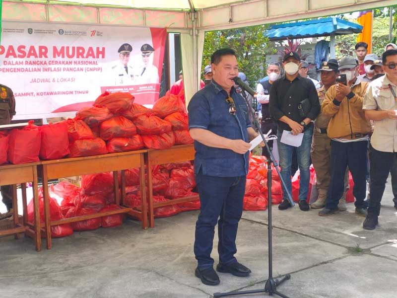 bupati kotim berang disebut pembodohan publik,elpiji subsidi sampit,penyaluran elpiji subsidi sampit,sampit