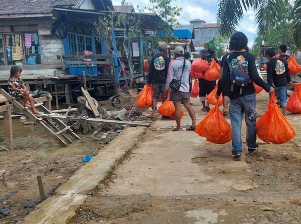 banjir hanjalipan surut