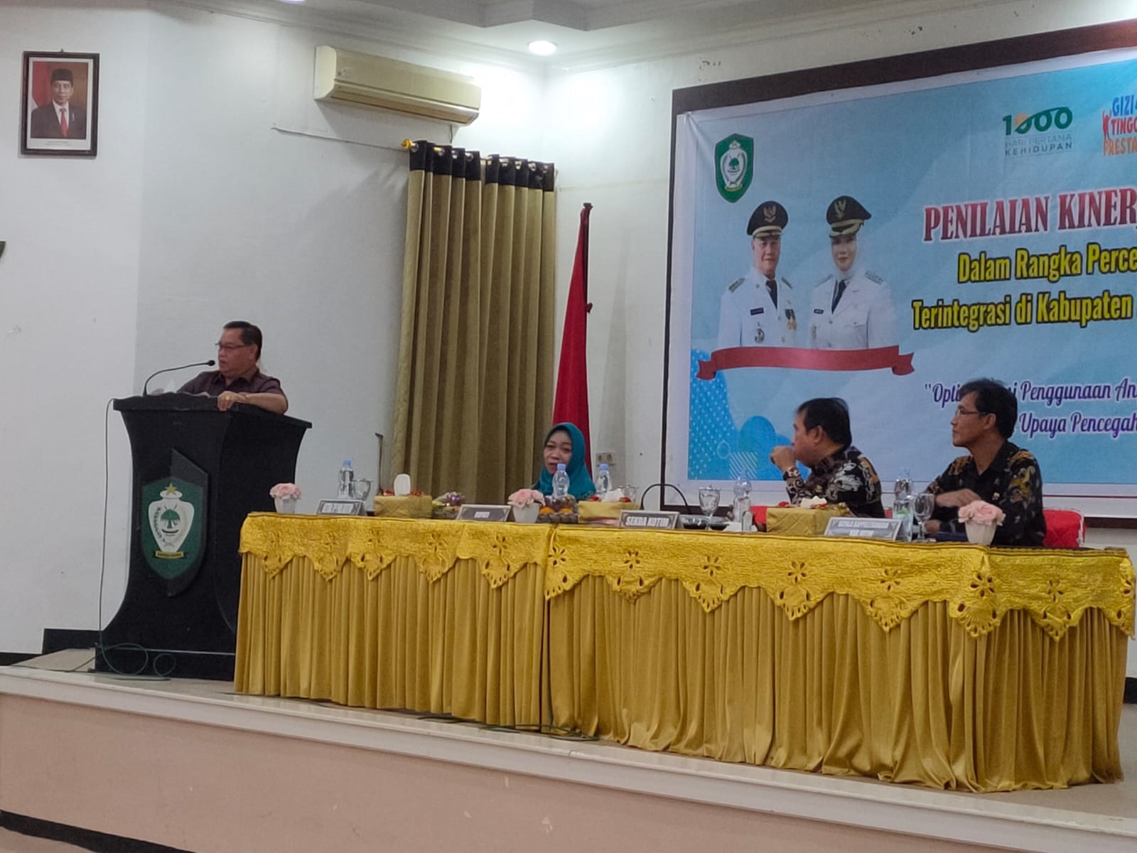 bupati kotim,halikinnor,serapan anggaran,sopd