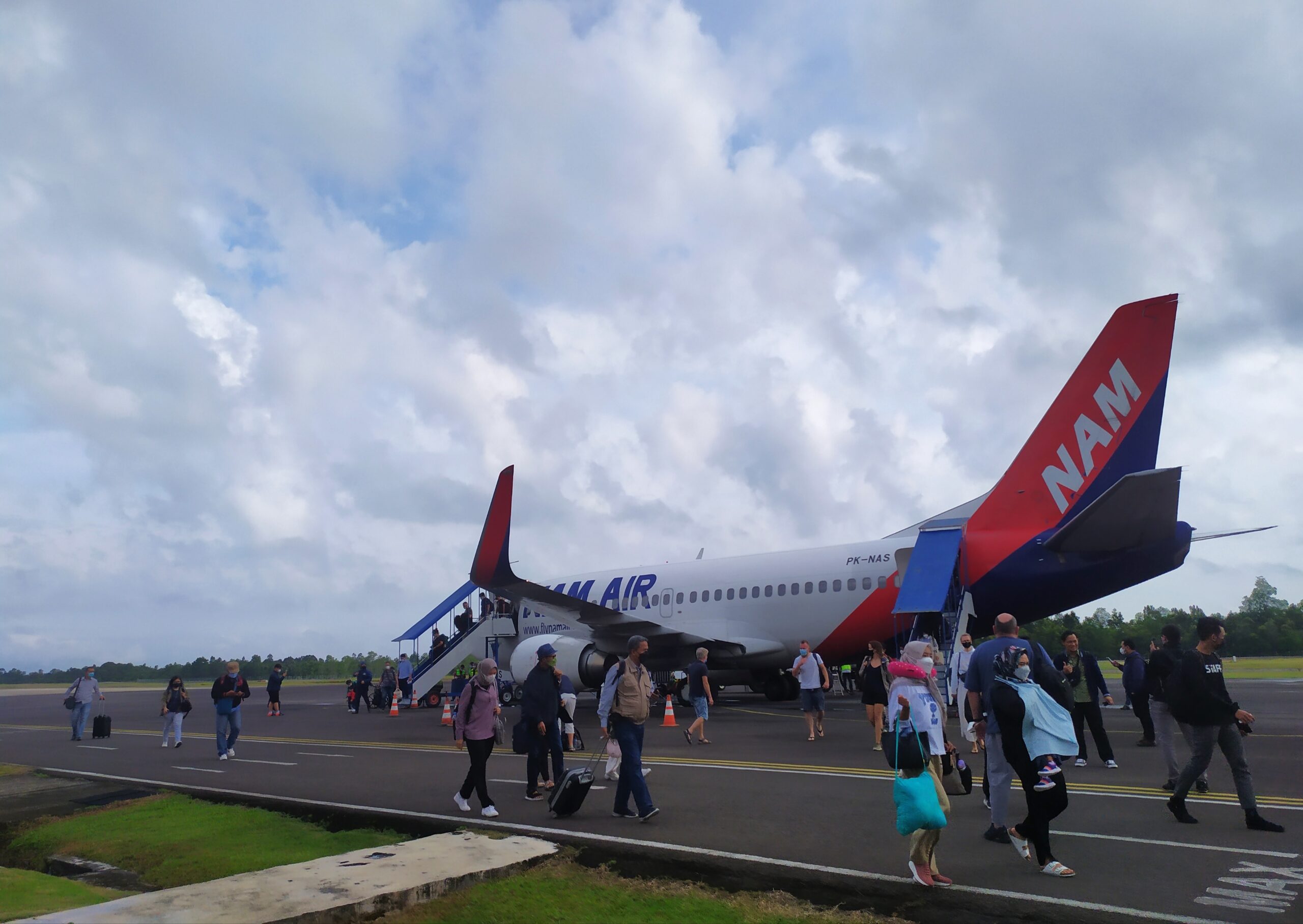 bandara iskandar pangkalan bun,nataru