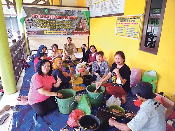 pelatihan petani pasir putih