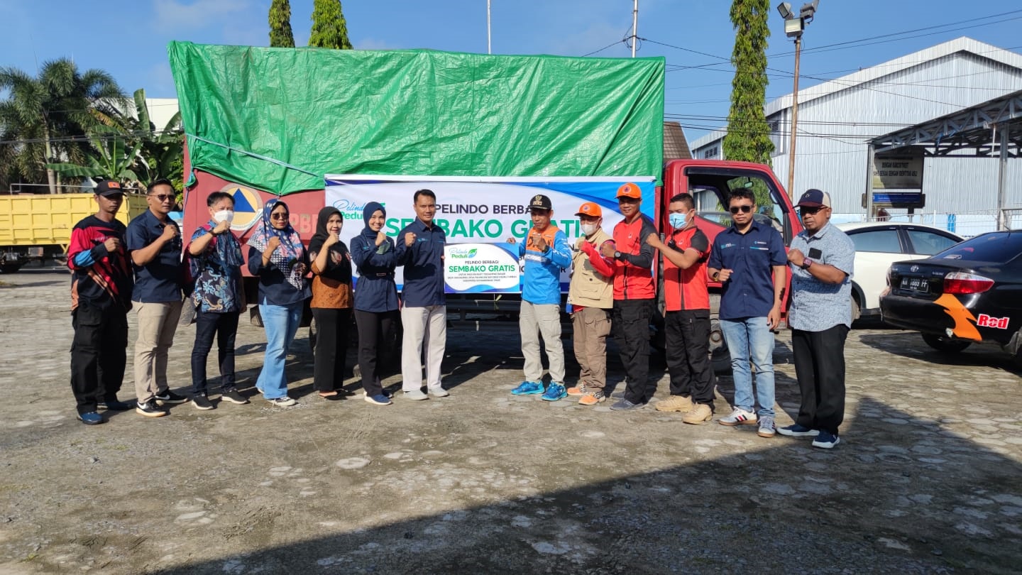pelindo bantu warga terdampak banjir (hgn) 2