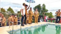 peresmian kolam renang smpn 4