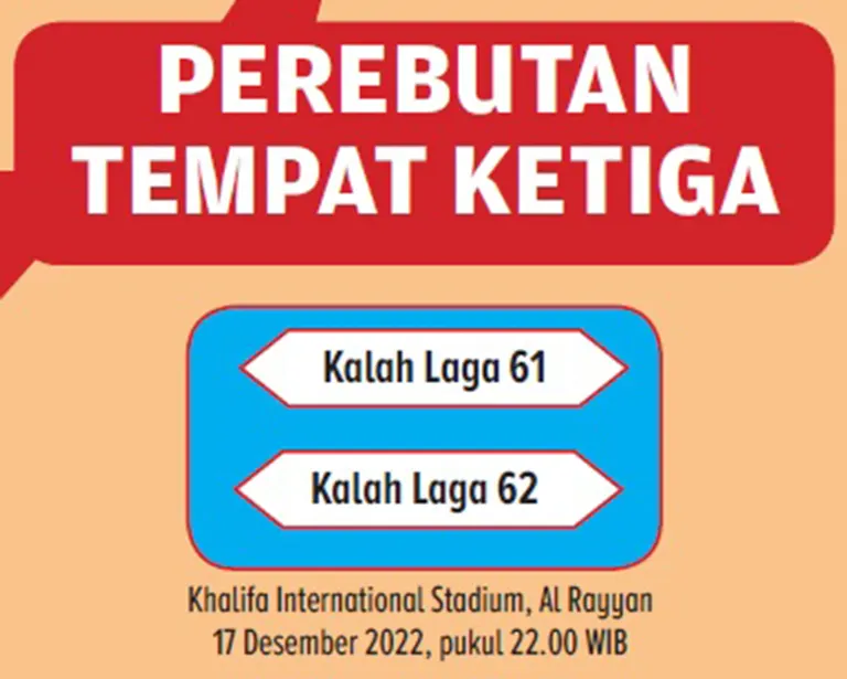 perebutan tempat ke 3