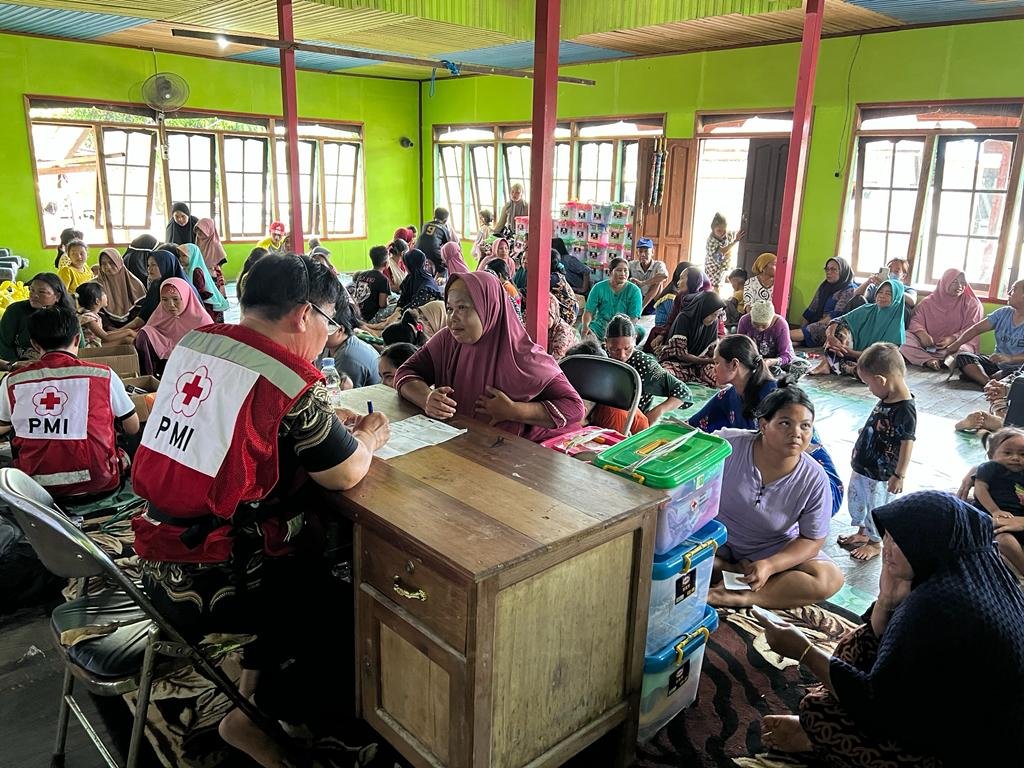 PMI Kalteng,PMI Katingan,Desa,Desa Jahanjang Kecamatan Baon Bango