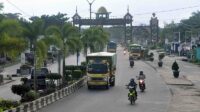 truk masuk kota sampit