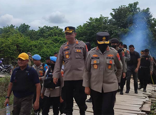 operasi pemberantasan kampung narkoba palangka raya