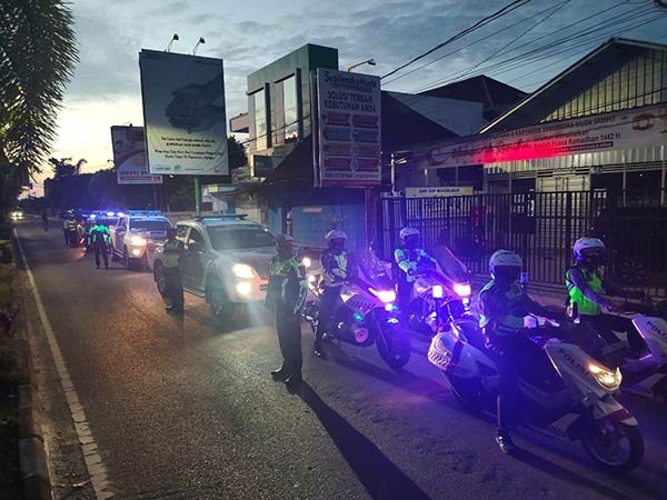 patroli polres kotim