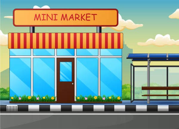 ilustrasi minimarket