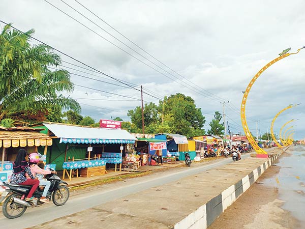 jalur larangan parkir pesta rakyat terowongan mentaya