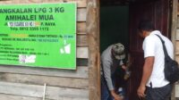 pembobolan gudang elpiji di Jalan Yos Sudarso