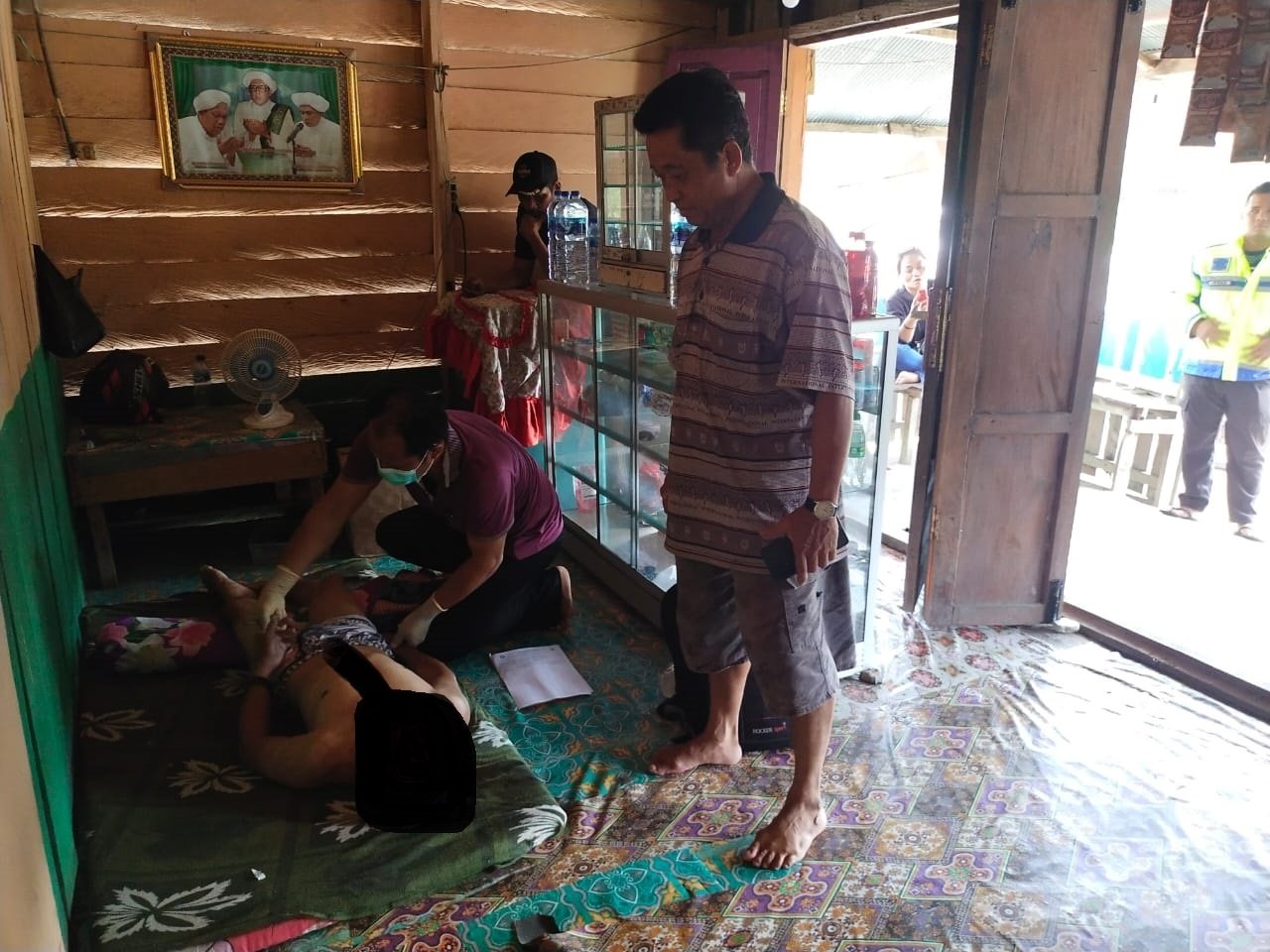 tiba-tiba wafat,Polsek Parenggean