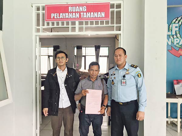 eksekusi mantan camat katingan hulu