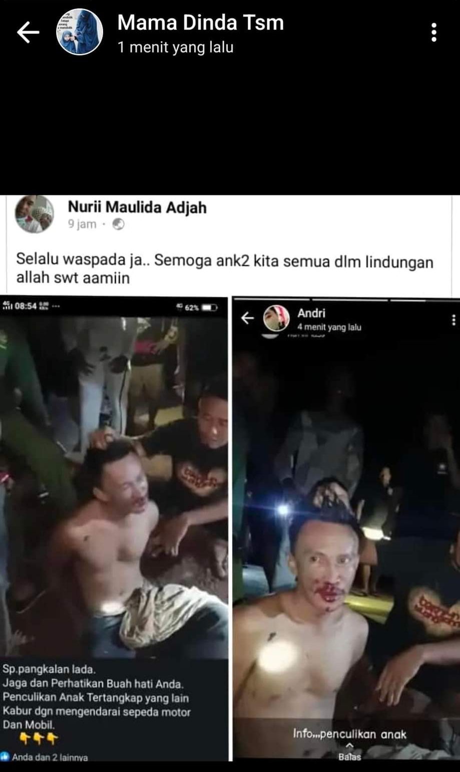 hoaks penculikan