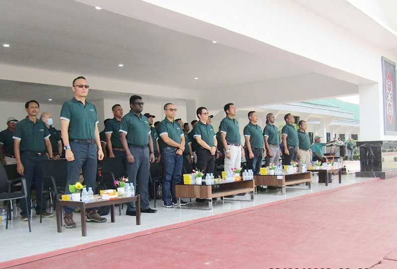pembacaan ikrar k3 di wilmar