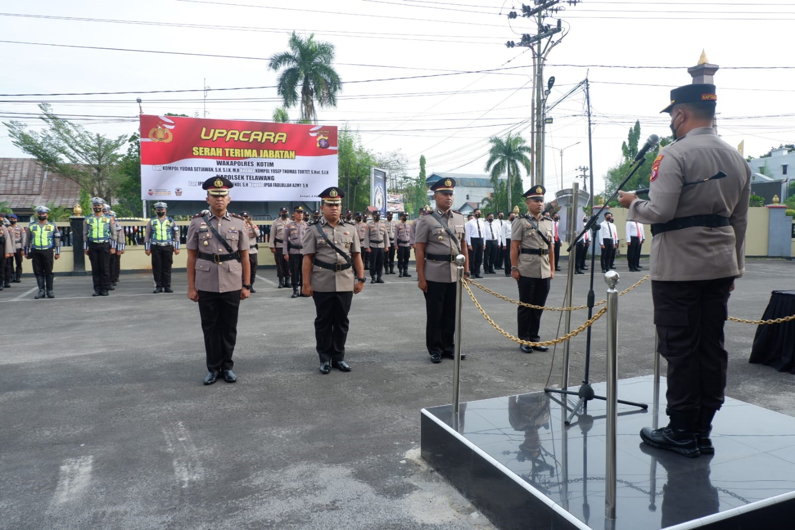 sertijab polres kotim
