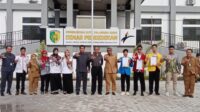 Pelepasan peserta program Kampus Mengajar yang dilakukan Kepala Dinas Pendidikan Kota Palangkaraya Jayani mewakili Wali Kota Palangka Raya Fairid Naparin, di halaman Kantor Dinas Pendidikan di Jalan Ir Soekarno,