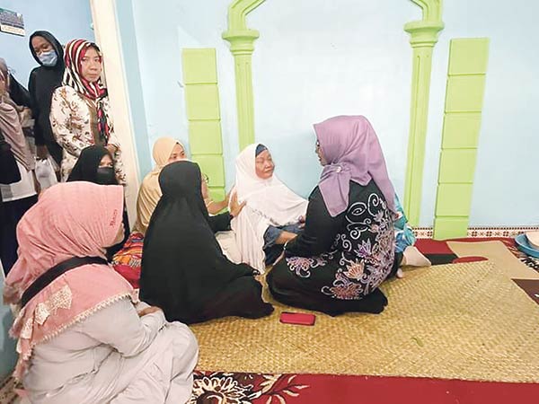 wabup kotim melayat najmi fuadi