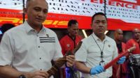 barang bukti pengadangan polisi