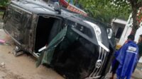 kecelakaan mobil sekda seruyan