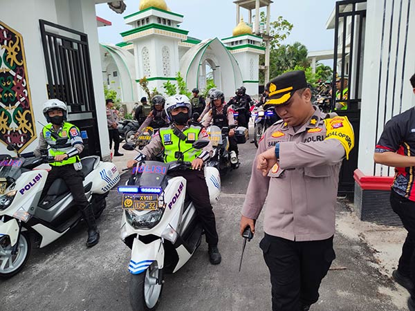 pengamanan masjid sampit