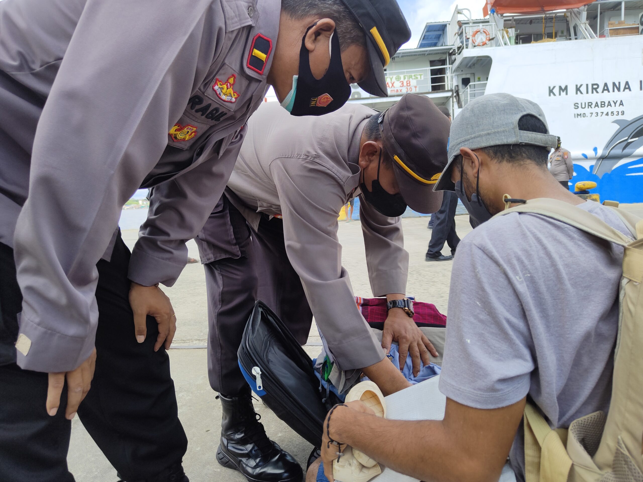 pengamanan pelabuhan