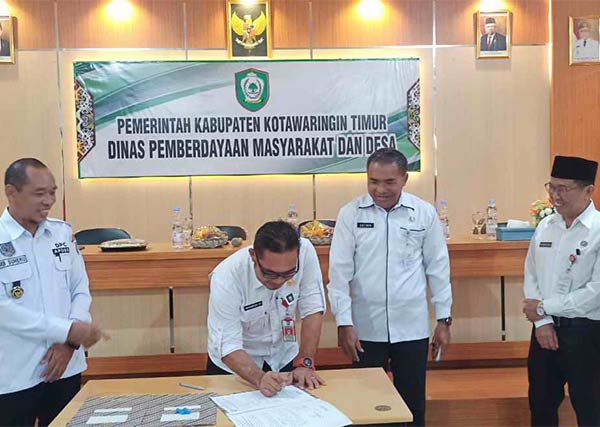 sertijab kepala dpmd kotim