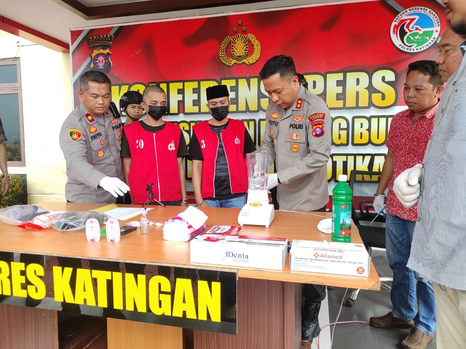 Polres Katingan,Kecamatan Mendawai