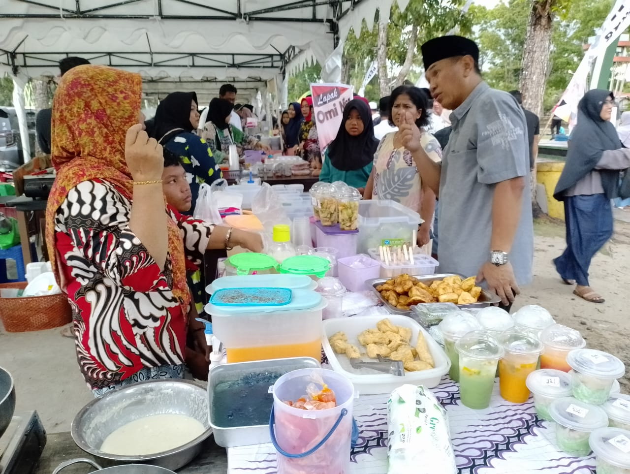 Sukamara,Lapangan Mini,Pasar Ramadan
