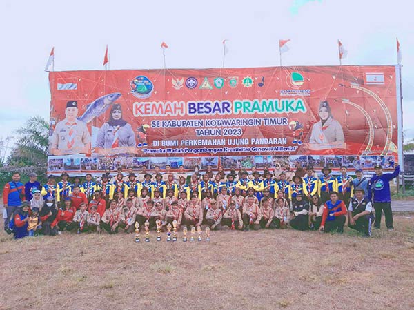 wilmar kemah besar pramuka