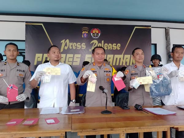 barang bukti sabu