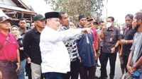 bupati kotim tinjau kebakaran