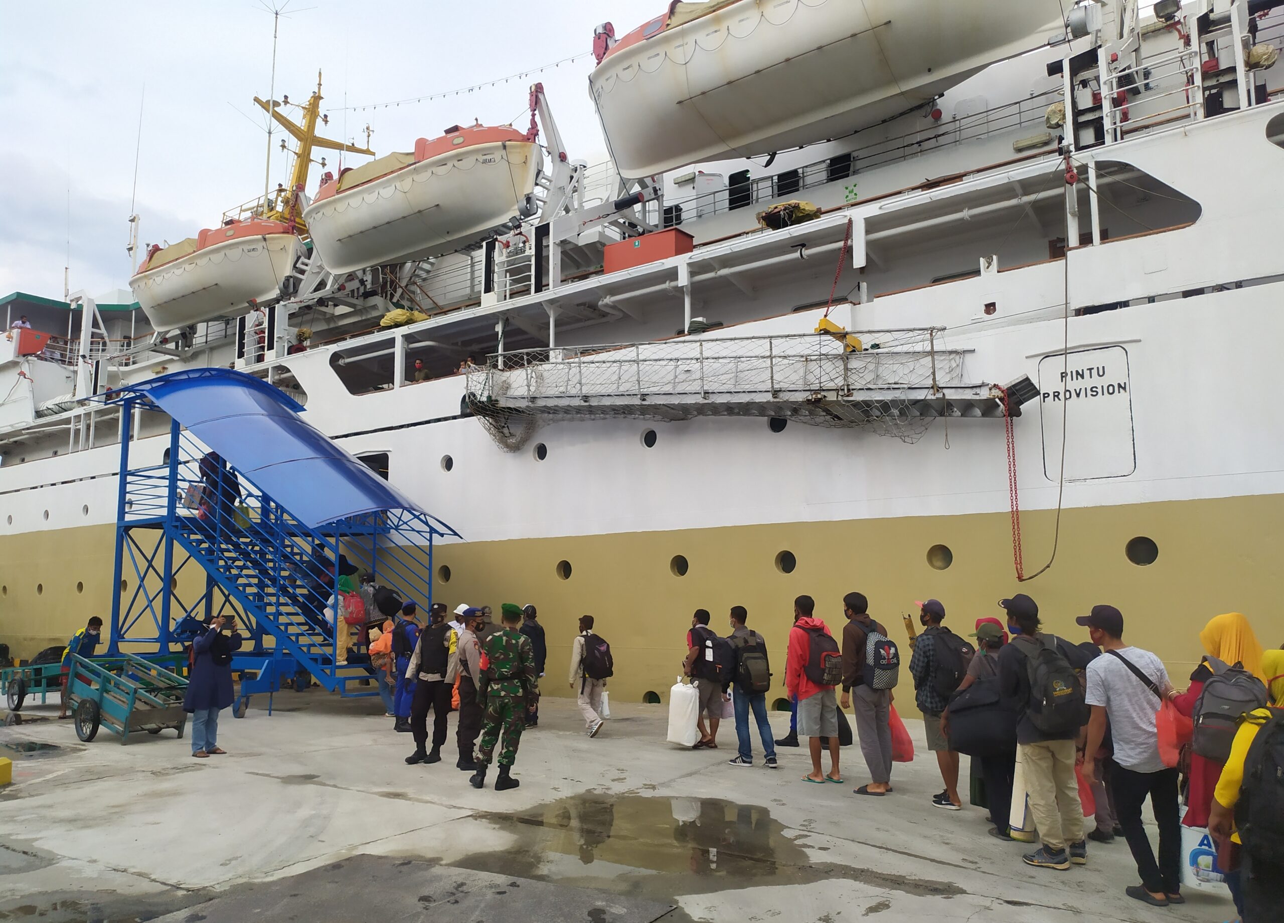 mudik jalur laut