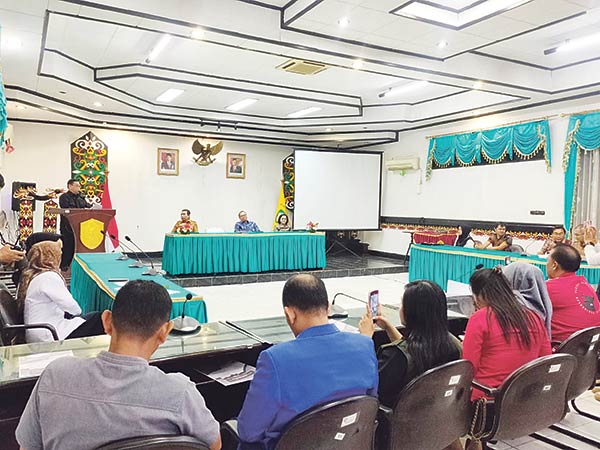 sambutan bupati kotim