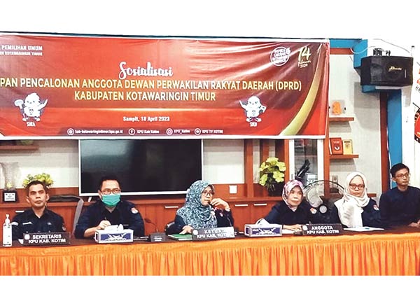 sosialisasi tahapan pemilu kotim