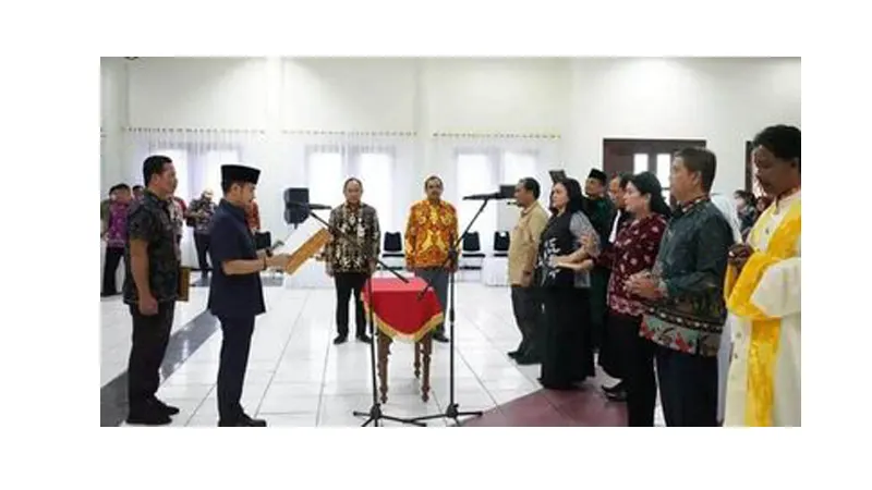 belasan lurah di palangka