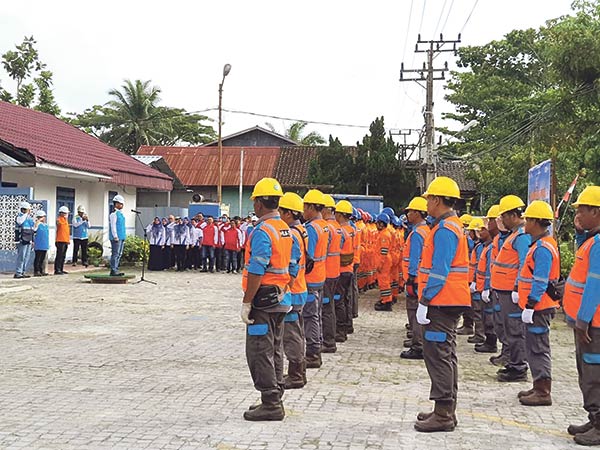 apel upacara pln bakti karya pdkb (hgn) 1