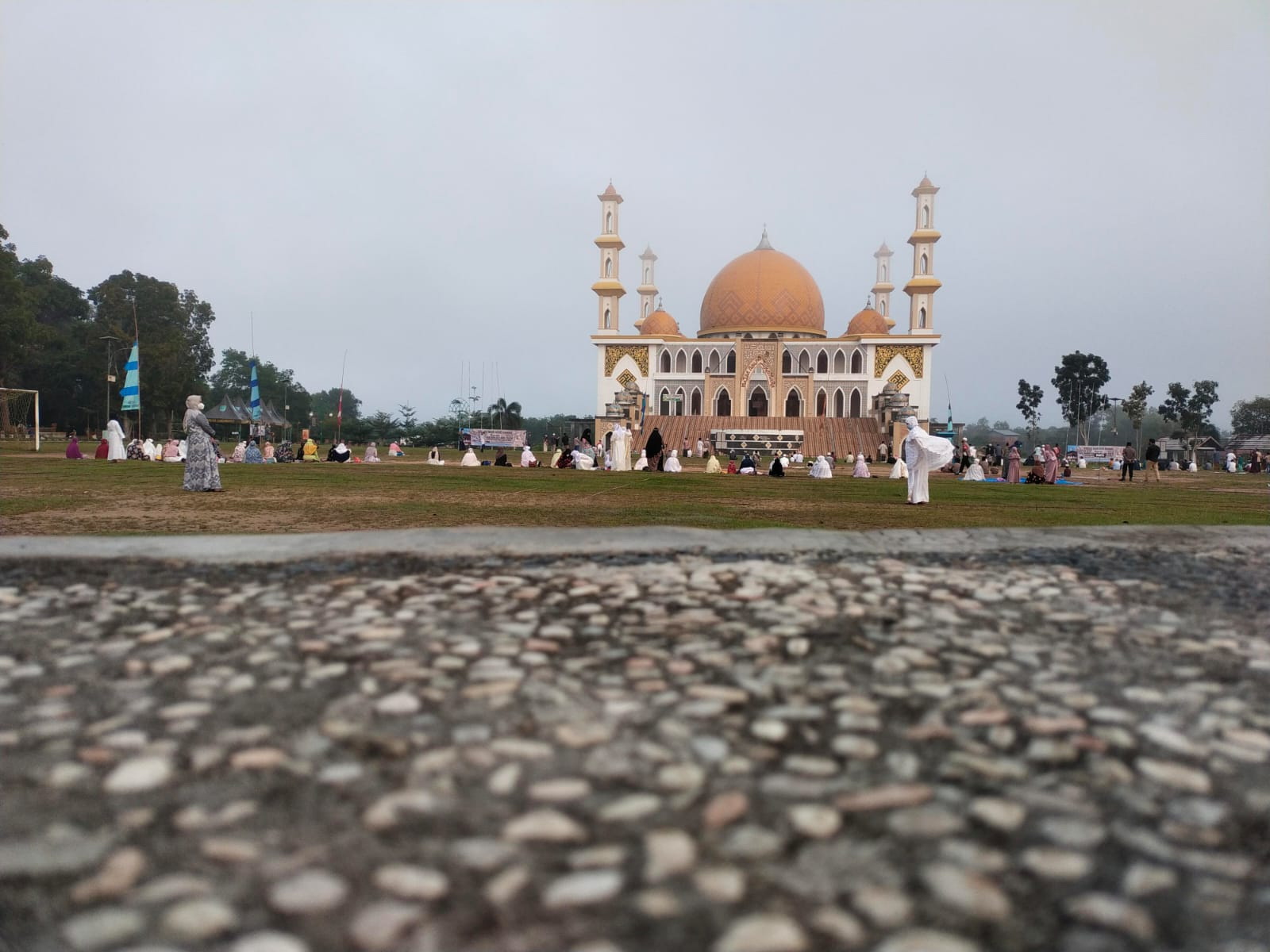Masjid Agung Sukamara kini sudah mempunyai nama Ad Durrun Nafis