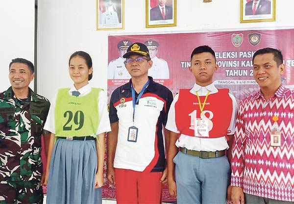 paskibrakan nasional lamandau 1