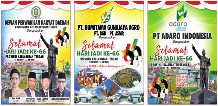 HUT Kalteng Ke-66