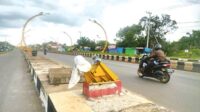tiang pju nur mentaya