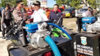 Beberapa peralatan lapangan untuk mengatasi kebakaran hutan dan lahan di wilayah Sukamara