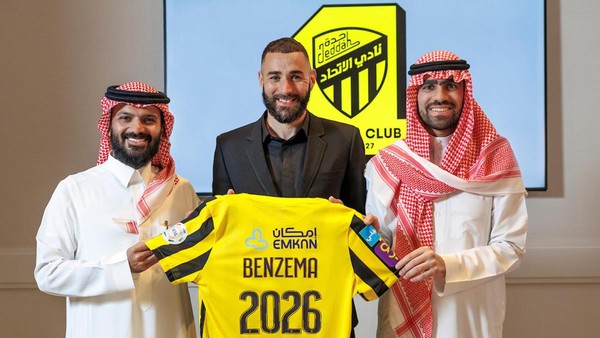 benzema ke liga arab