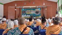 Calon Jemaah Haji asal Kalteng saat mendapatkan pengarahan menjelang pemberangkatan ke tanah suci Mekkah