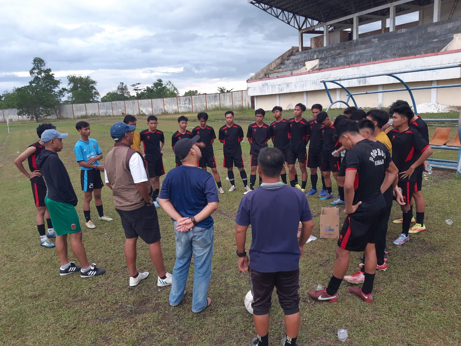 latihan sepakbola